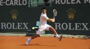 Novak Djokovic at Monaco Rolex Masters