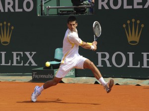 Novak Djokovic at Monaco Rolex Masters
