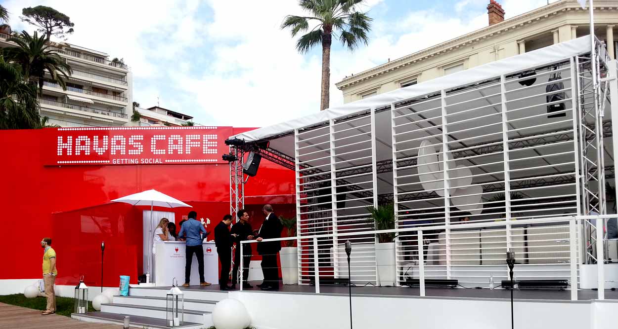 havas cafe cannes lions 2014