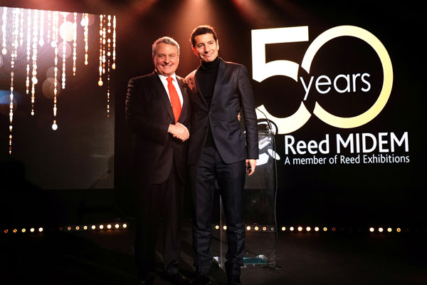 reed midem 50 years cannes