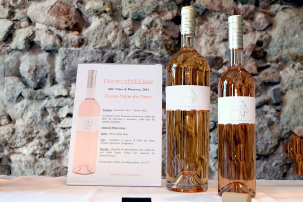 clos des roses millesime 2014