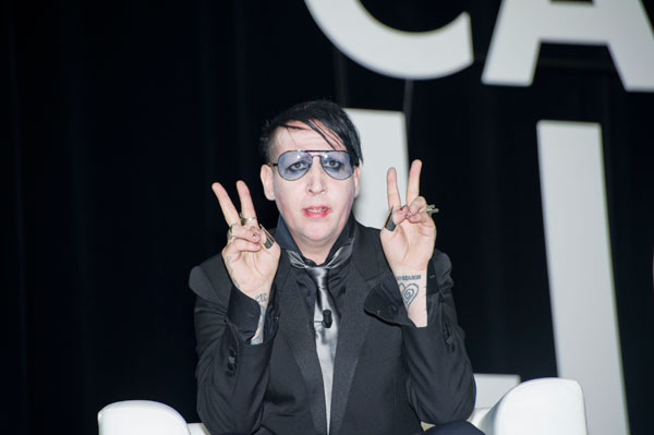 marilyn manson cannes lions 2015