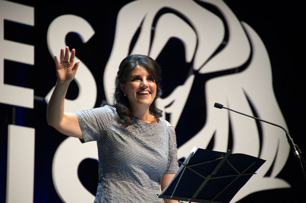 monica lewinsky cannes lions 2015