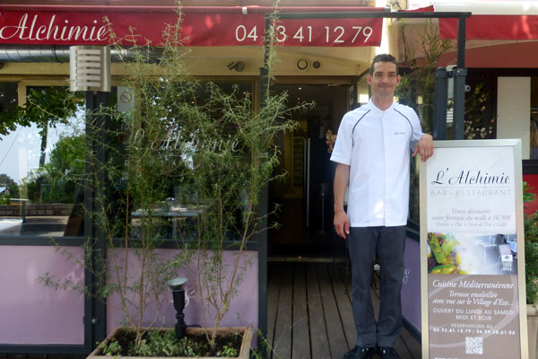 restaurant l'alchime eze village 2015