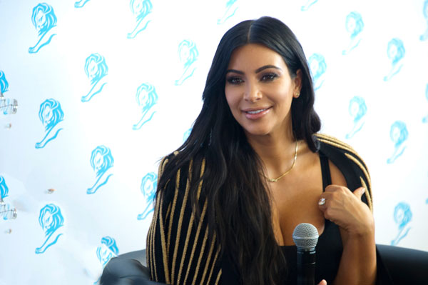 kim kardashian hollywood cannes lions