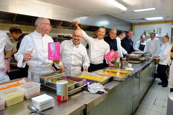 diners de chefs restos du coeur 2015