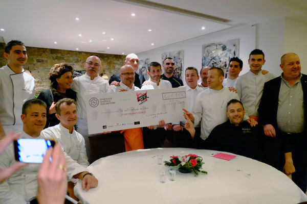 diners de chefs restos du coeur 2015