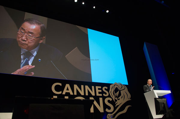 cannes lions ban ki moon