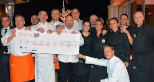 diners chefs chateau la begude restos du coeur