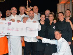 diners chefs chateau la begude restos du coeur