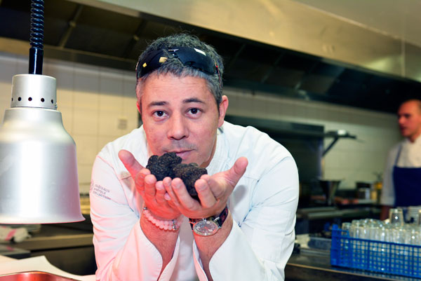 diner truffe melanosporum chateau de la begude