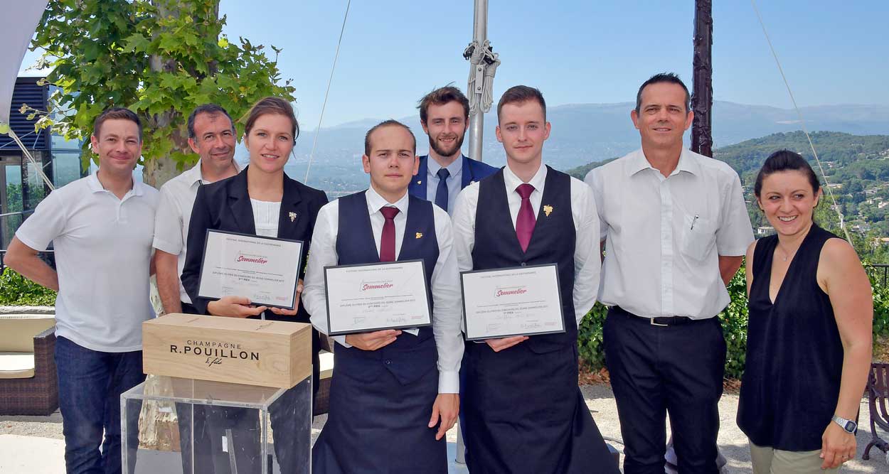 etoiles de mougins 2017 meilleur jeune sommelier