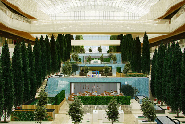 iran mall luxury tehran imcc