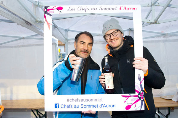 chefs au sommet auron 2018 inauguration