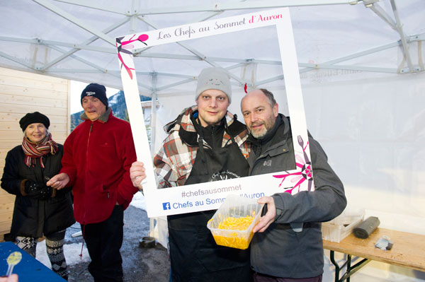 chefs au sommet auron 2018 inauguration