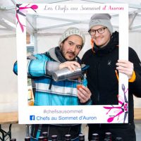 chefs au sommet auron 2018 inauguration