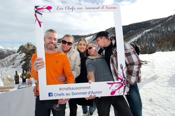 chefs au sommet auron 2018 partenaires