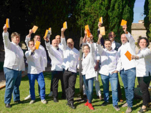 chefs aux restos du coeur