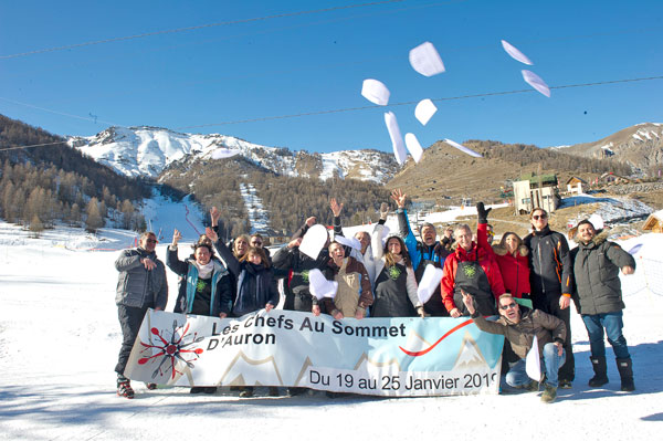 chefs au sommet auron 2019 partenaire