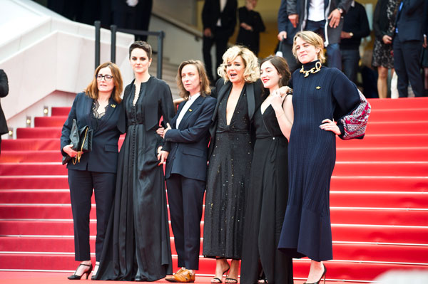 festival de cannes 2019 portrait jeune fille feu