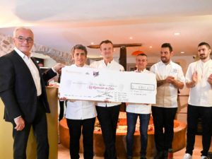 restos du coeur diner de chefs 2019