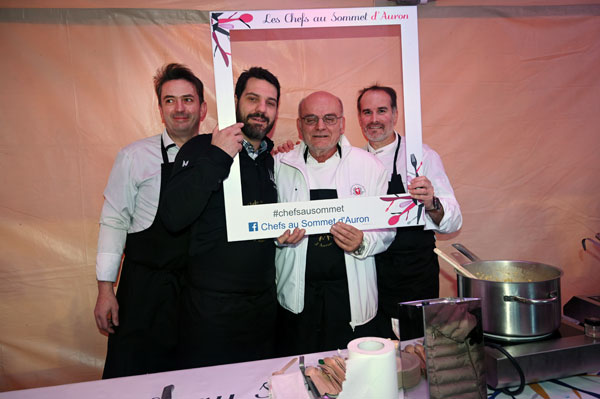 chefs au sommet auron 2020 inauguration