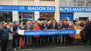 inauguration maison des alpes maritimes grasse