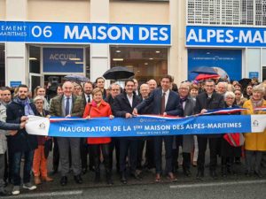 inauguration maison des alpes maritimes grasse