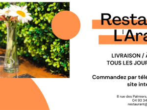 l'arazur cuisine plaisir emporter