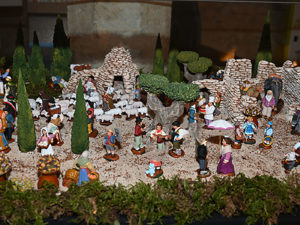crèche provençale-mairie-grasse