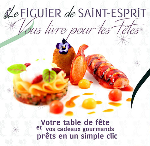 figuier saint esprit dévoile menu fête étoilé