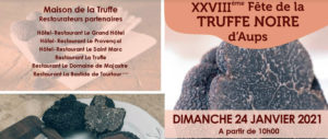 fête truffe aups terroir gastronomie