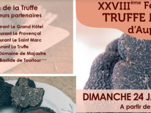 fête truffe aups terroir gastronomie