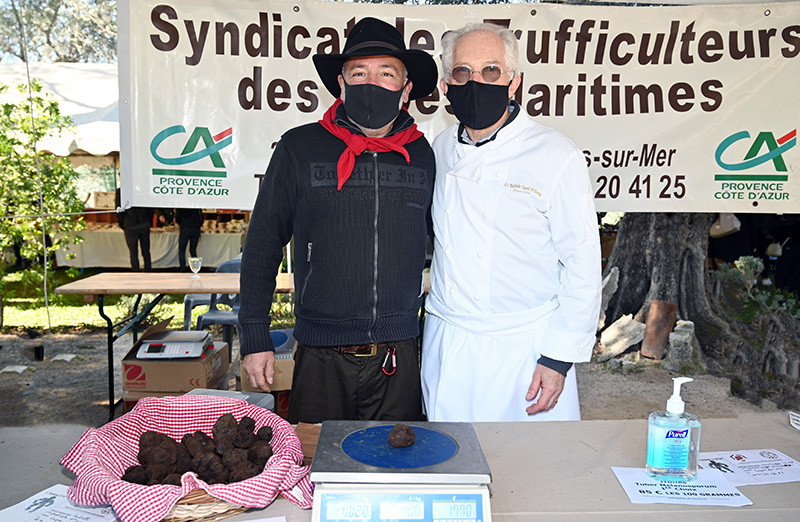 marché truffe ensoleillé bastide saint antoine