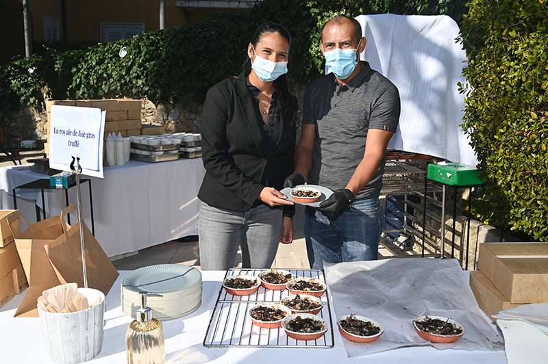 marché truffe ensoleillé bastide saint antoine