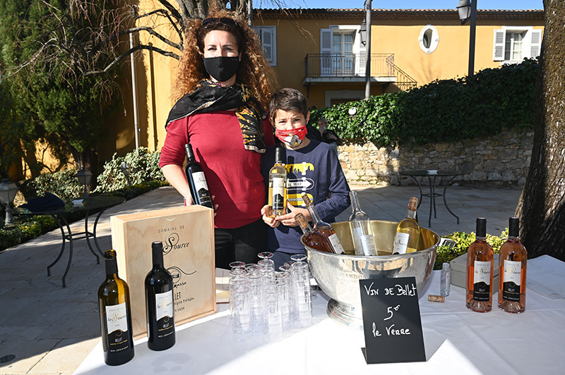 marché truffe ensoleillé bastide saint antoine