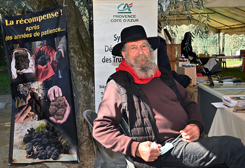 marché truffe ensoleillé bastide saint antoine