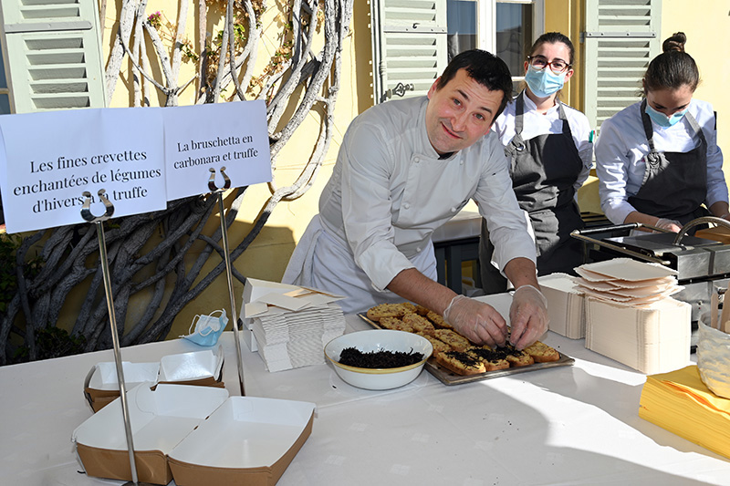 marché truffe ensoleillé bastide saint antoine