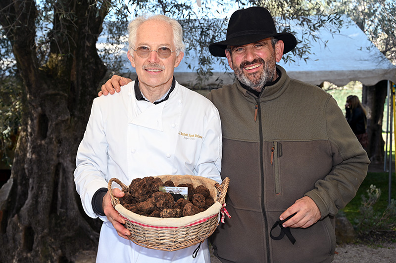marché truffe ensoleillé bastide saint antoine