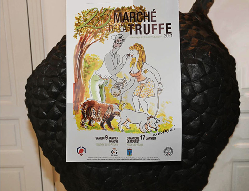 marché truffe ensoleillé bastide saint antoine
