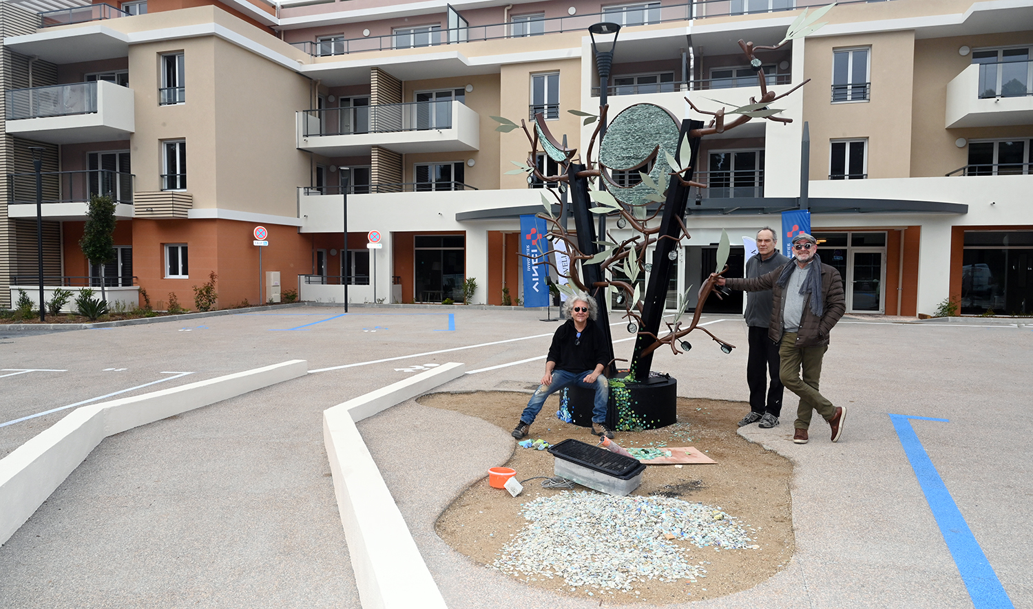 kristian gilles deverchère sculpture quatre mains