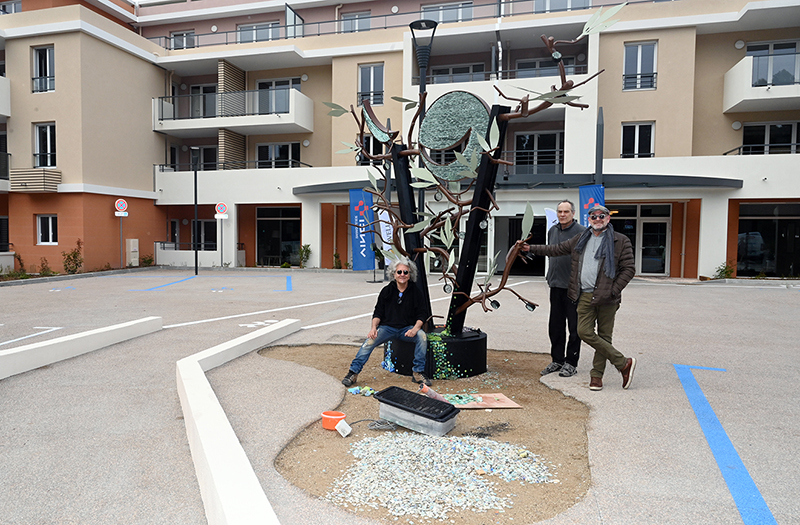 kristian gilles deverchère sculpture quatre mains