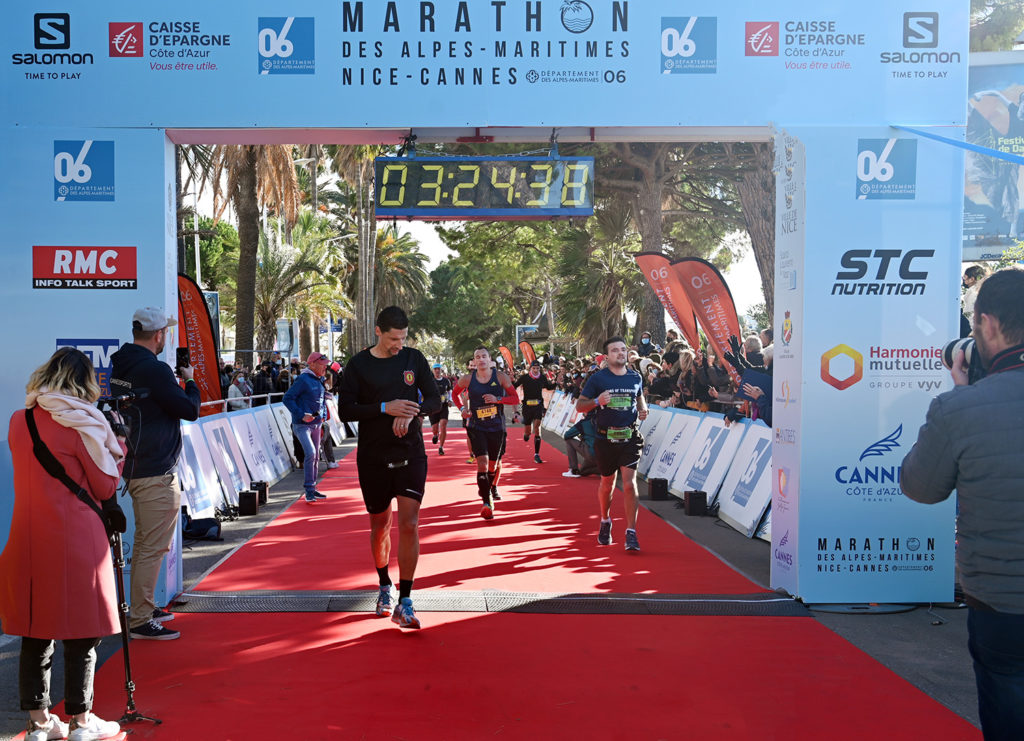 marathon nice cannes courir gagne