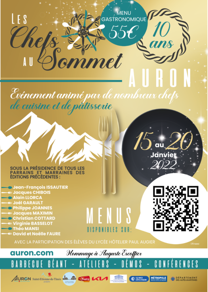 chefs au sommet auron 2022 ramos cottard la brasserie