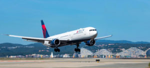 delta redécolle nice new york