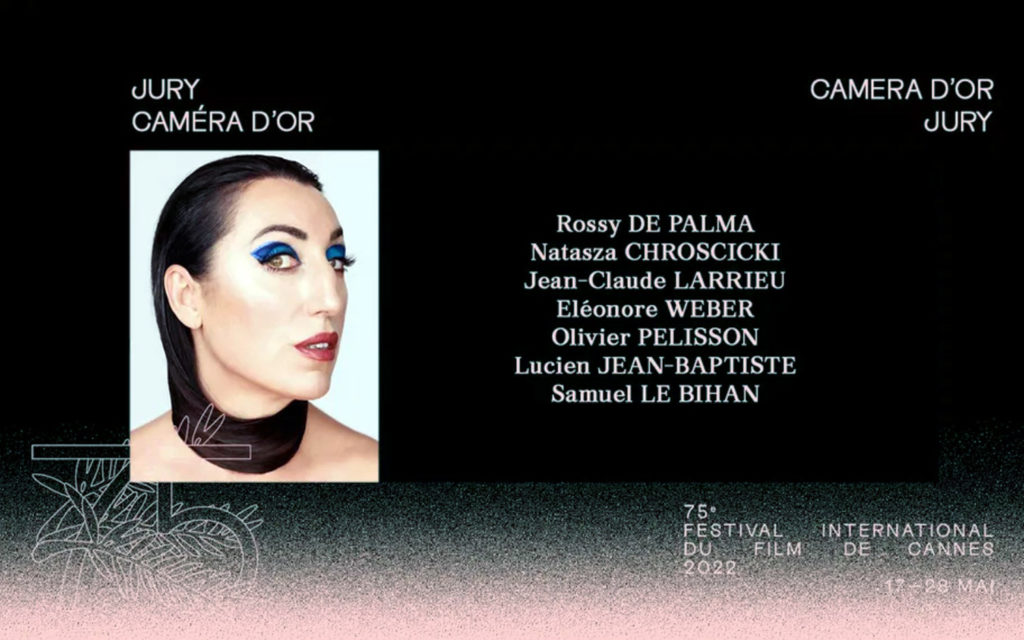 festival cannes rossy palma caméra or