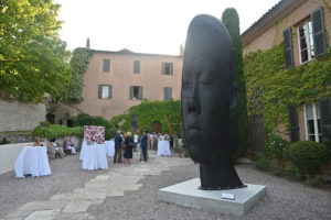 magie jaume plensa château sainte roseline