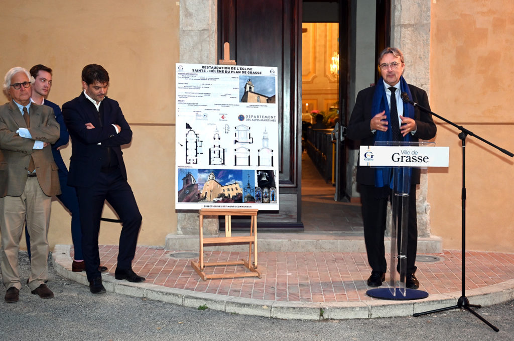 eglise sainte hélène plan grasse rénovée