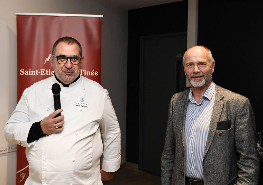 chefs sommet d'auron gastronomie terroir enneigée