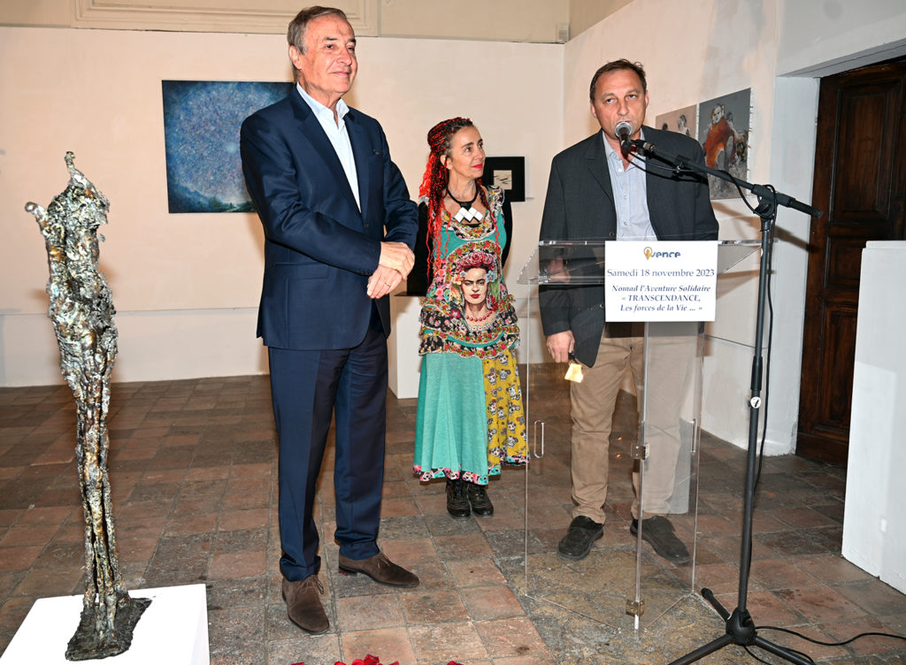 nomad solidaire expose artistes vence